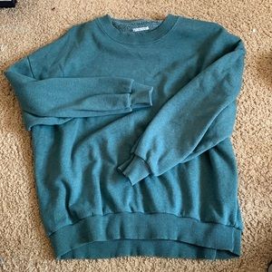 Green American Eagle Crew-neck
